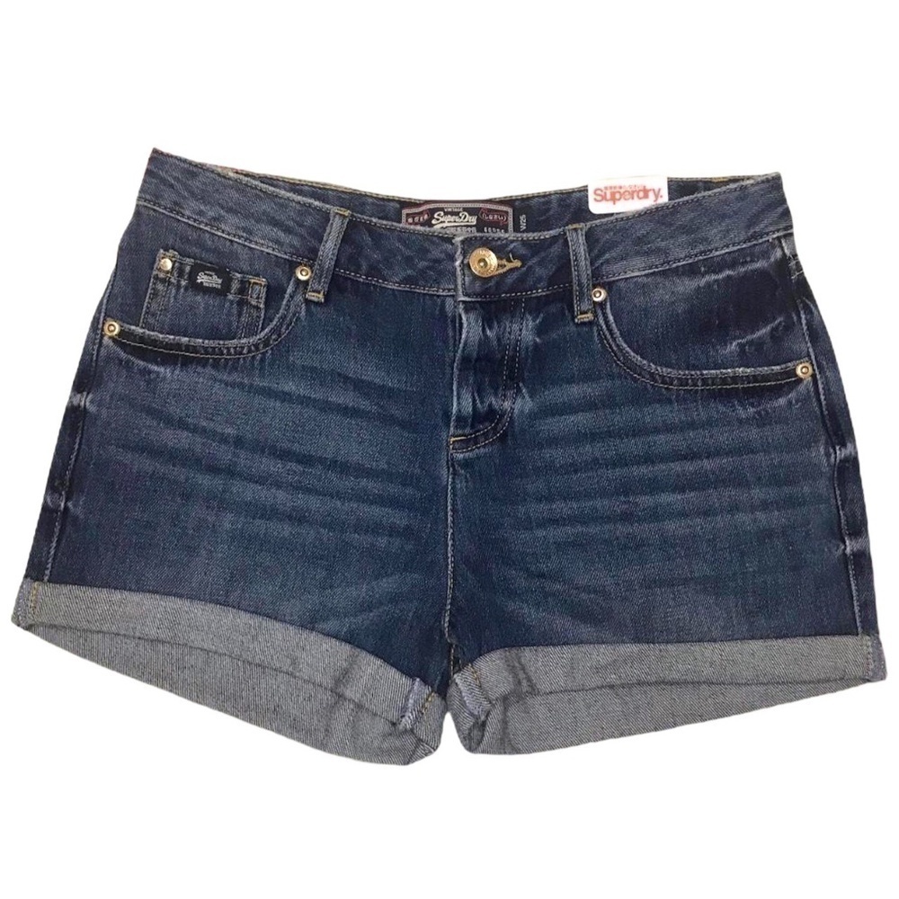 NWT SuperDry Jean Shorts - SZ 25